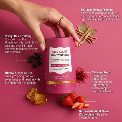 She-lajit Honey Sticks